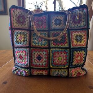 Granny Square tote
